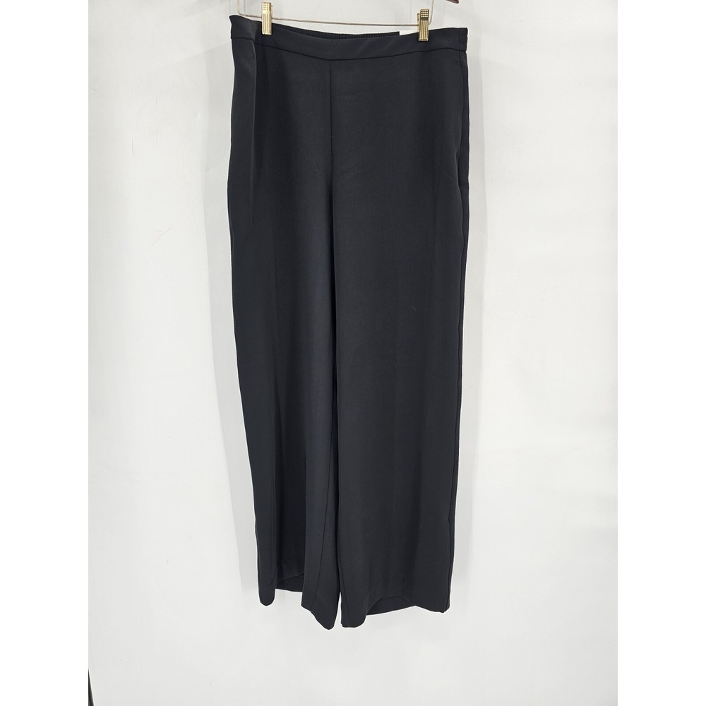 NWT CHICO'S BLACK STRETCH‎ PULL-ON DRESS PANTS WOMEN'S SZ 12T